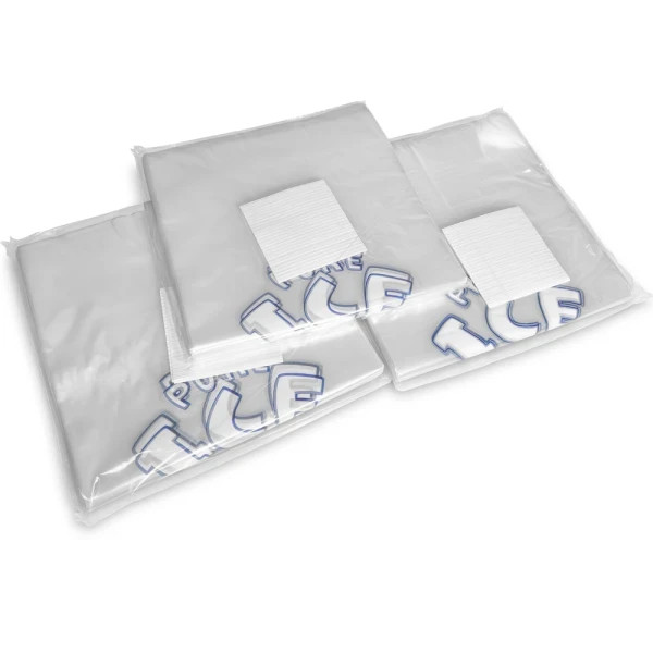 5 lb, 8 lb , 10 lb, 20 lb, 50 lb Ice Bags with Twist Ties Pure Ice 250 500 1000