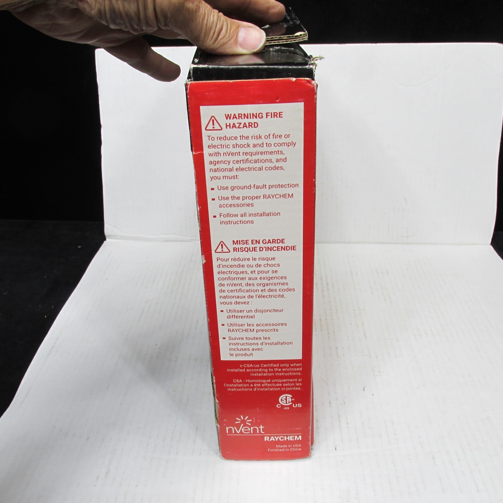nVent P000002027 RAYCHEM 120V FrostGuard Pipe Freeze Protection roof 75 feet