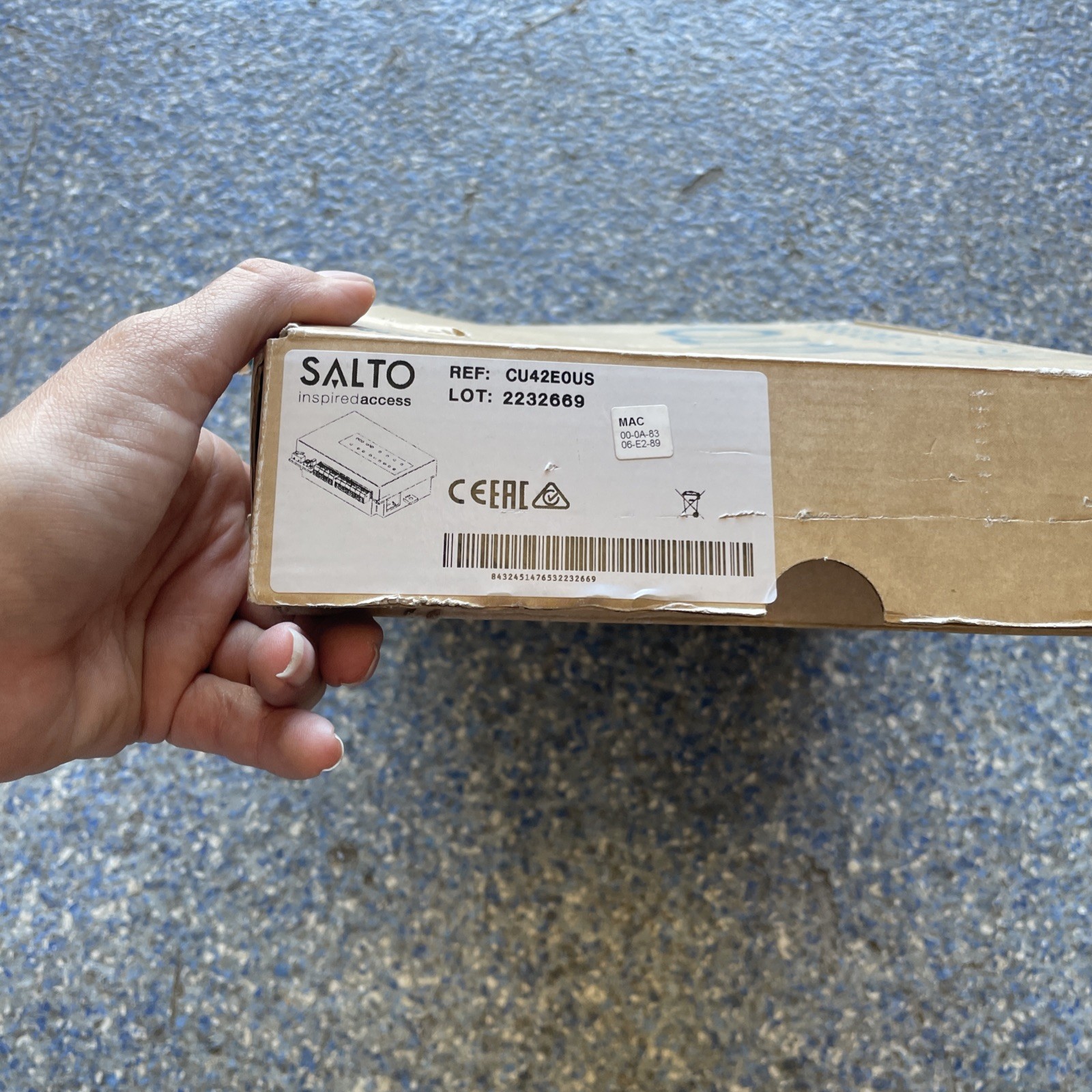 SALTO CU42E0 IP Door Controller Access Control Main Control Unit Ethernet Module