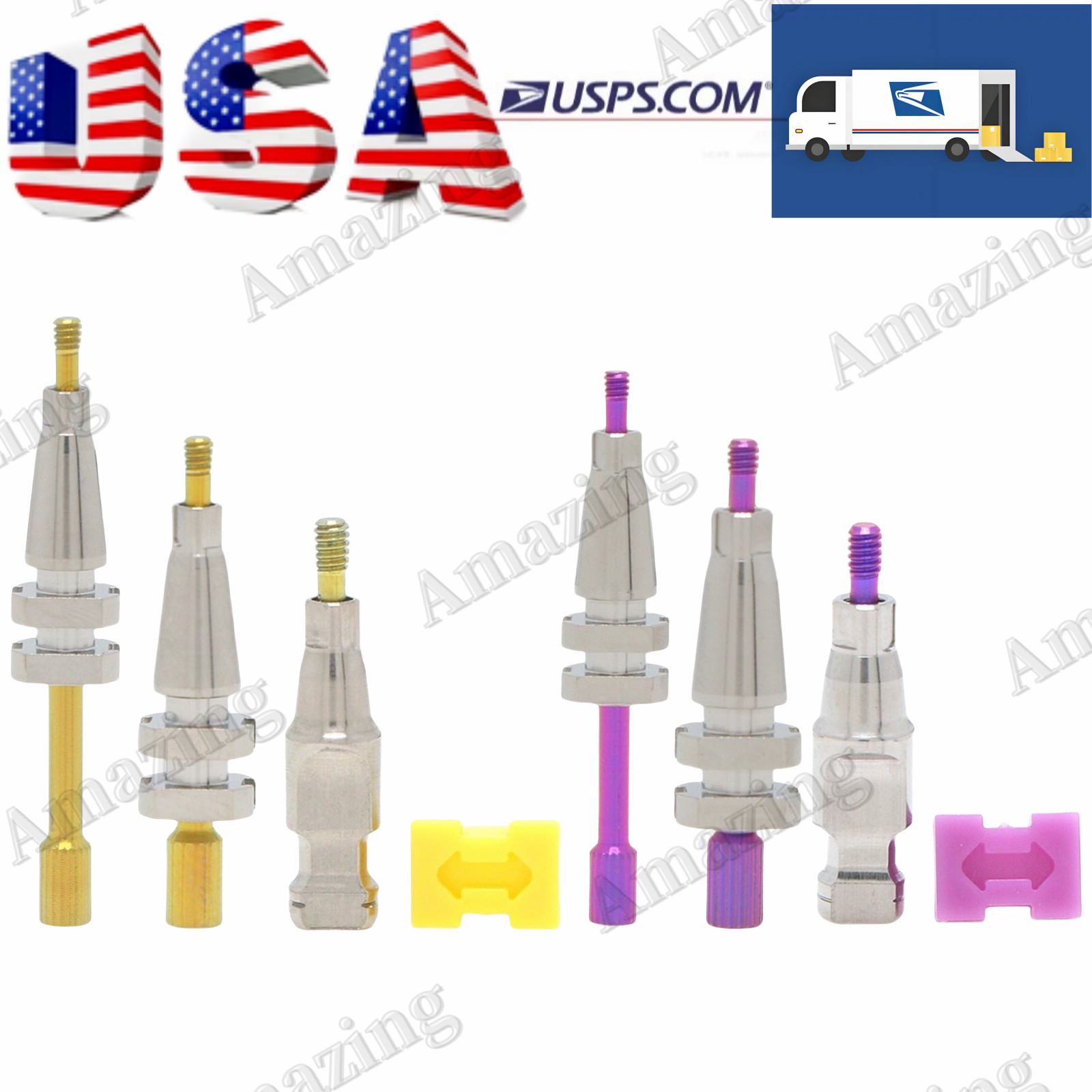 NC/RC Dental Transfer Open/Closed Tray Impression Coping Fits Straumann ITI USA