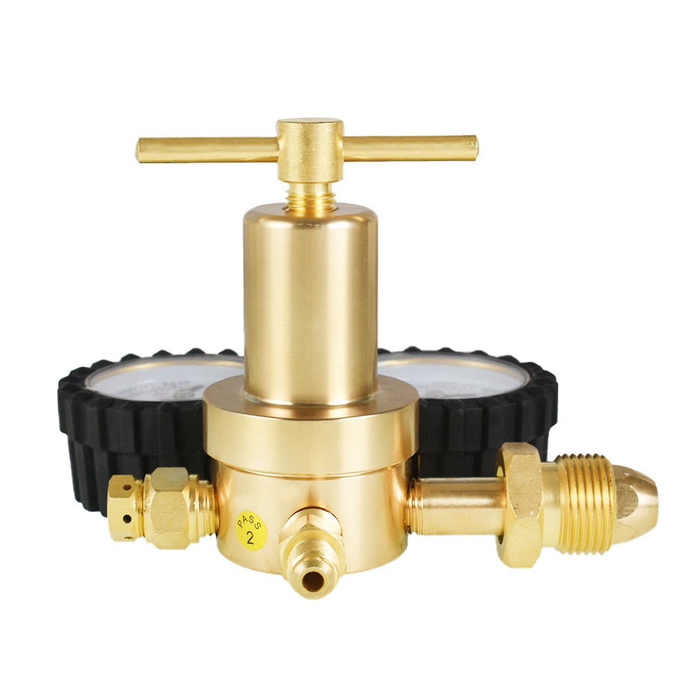 Nitrogen Regulator with Pressure 0-800 psi Delivery 1/4″ Flare Output