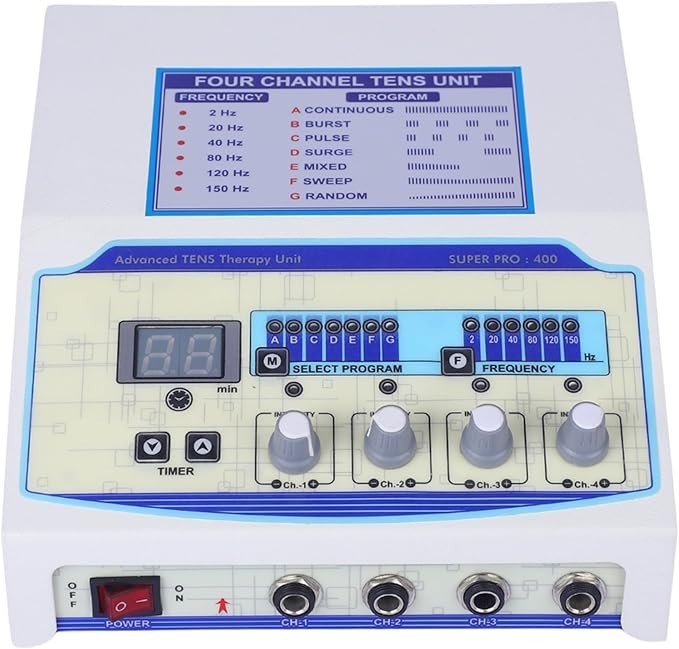 Professional Electrotherapy Physical Therapy Machine Prof 4 channel Therapy unit