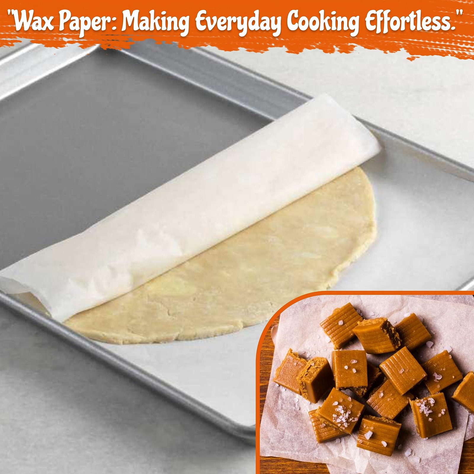 500 PCS Deli Wax Paper 10×10.75 Inch Plain Deli Food Wrap Sheets