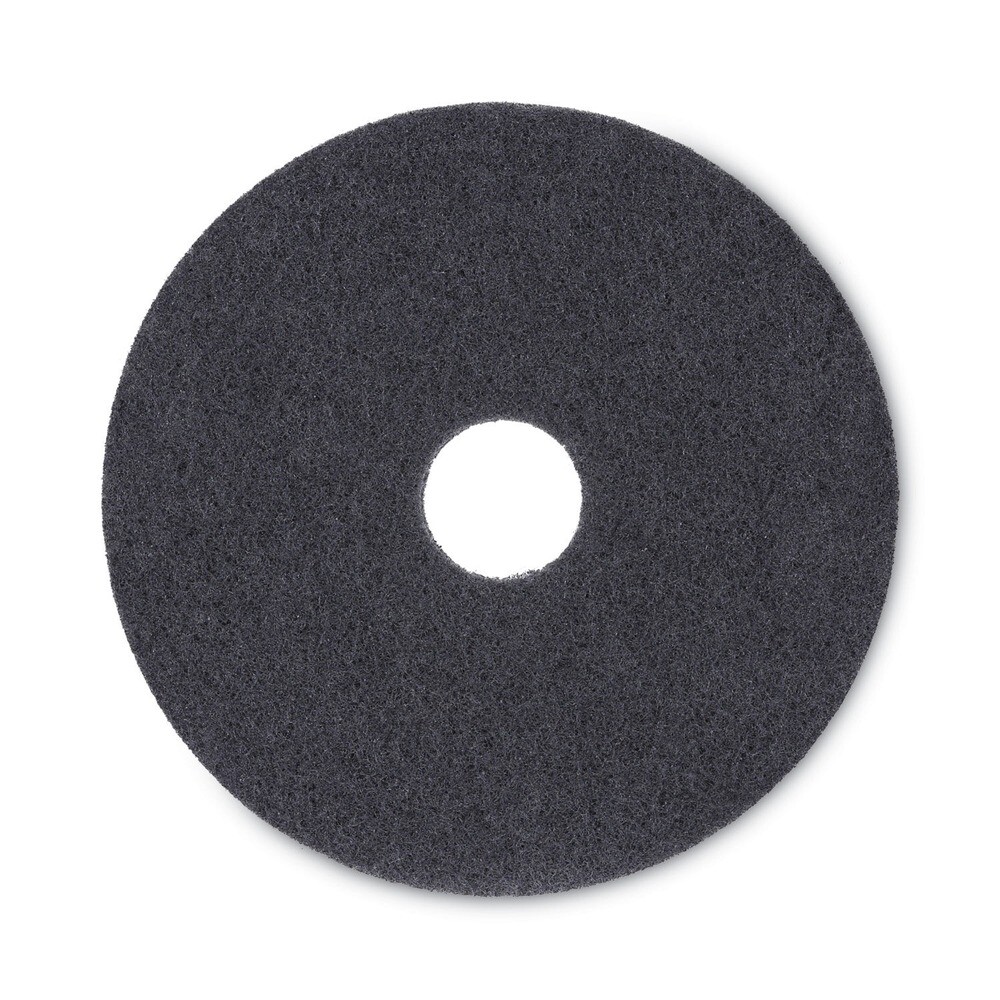 Boardwalk 4016BLA 16 in. Stripping Floor Pads – Black (5/Carton) New