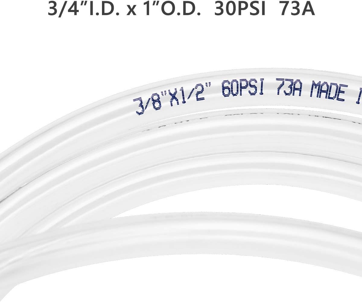 5ft Clear Vinyl Tubing, 3/4″ ID, Flexible PVC Hose – BPA Free & Non-Toxic