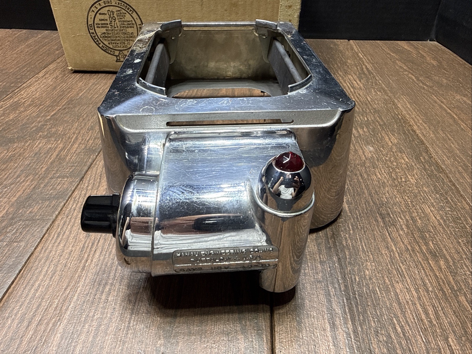 Vintage Hanau Electric Compound Heater Dental Lab Basin With Original Box