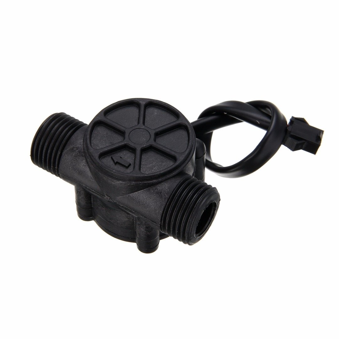 Water Flow Sensor G1/2″ Water Flow Hall Sensor Switch 130L/min 1.75MPa Flow M…
