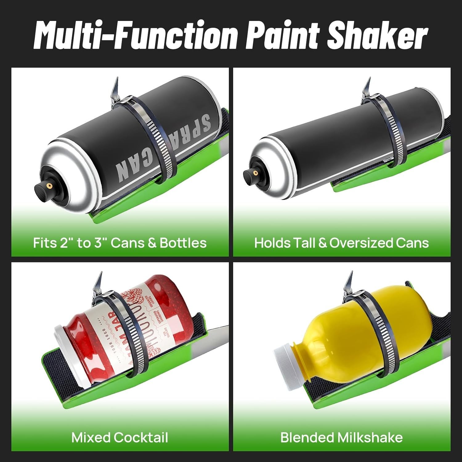Efficient Paint Shaker for DIY & Artists – Low-Noise, Hand-Powered Design