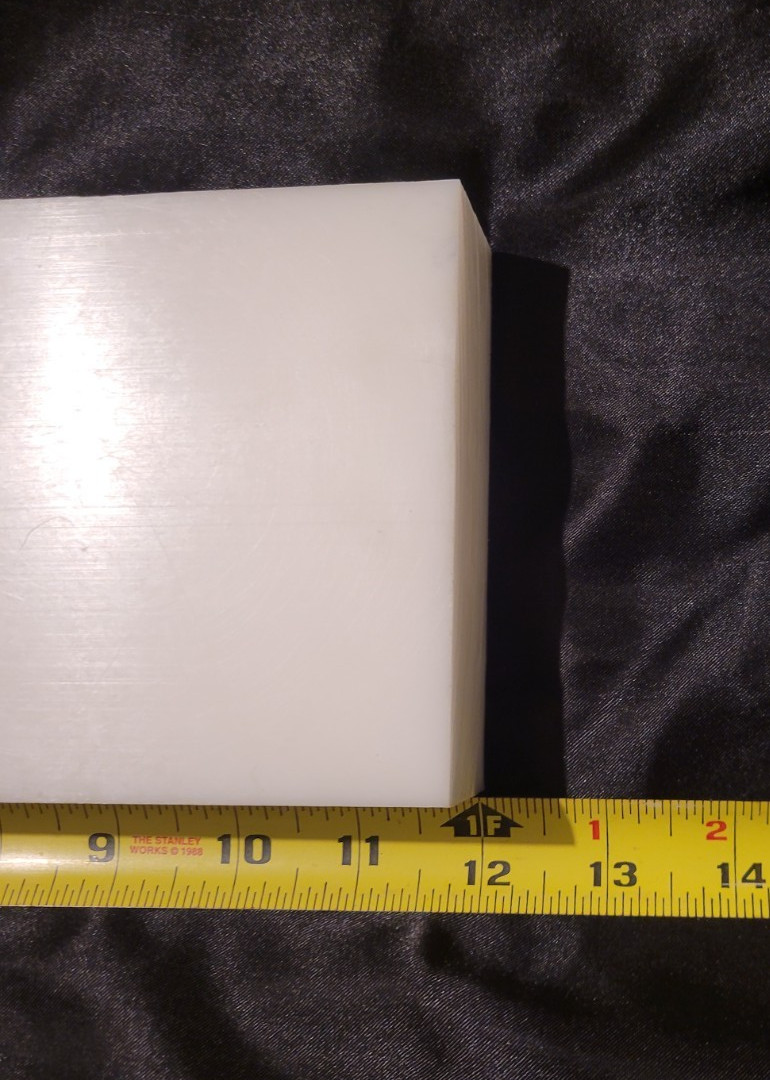 Delrin 1 1/2 x 4 1/2 x 12 (1 .500 x 4.500 x 12.000) INV#X-97