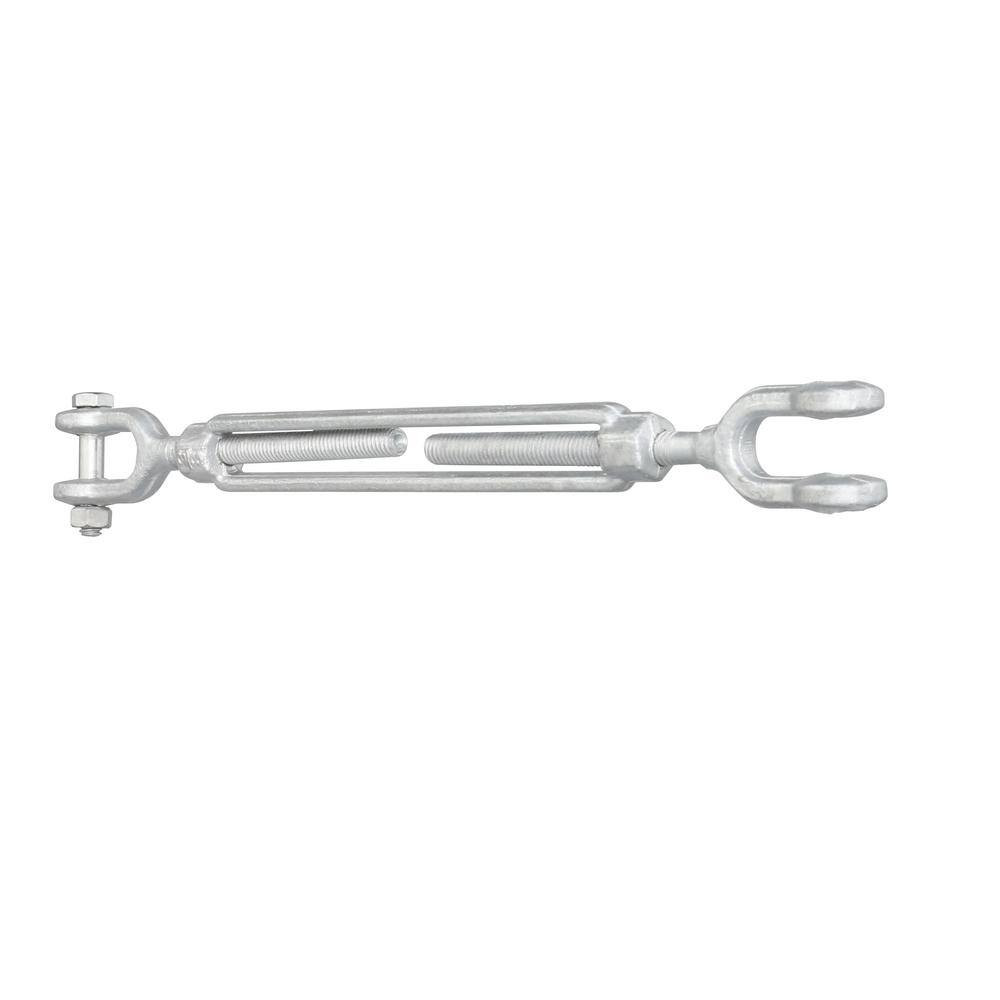 3/8 In. X 11 In. Galvanized Jaw and Jaw Turnbuckle