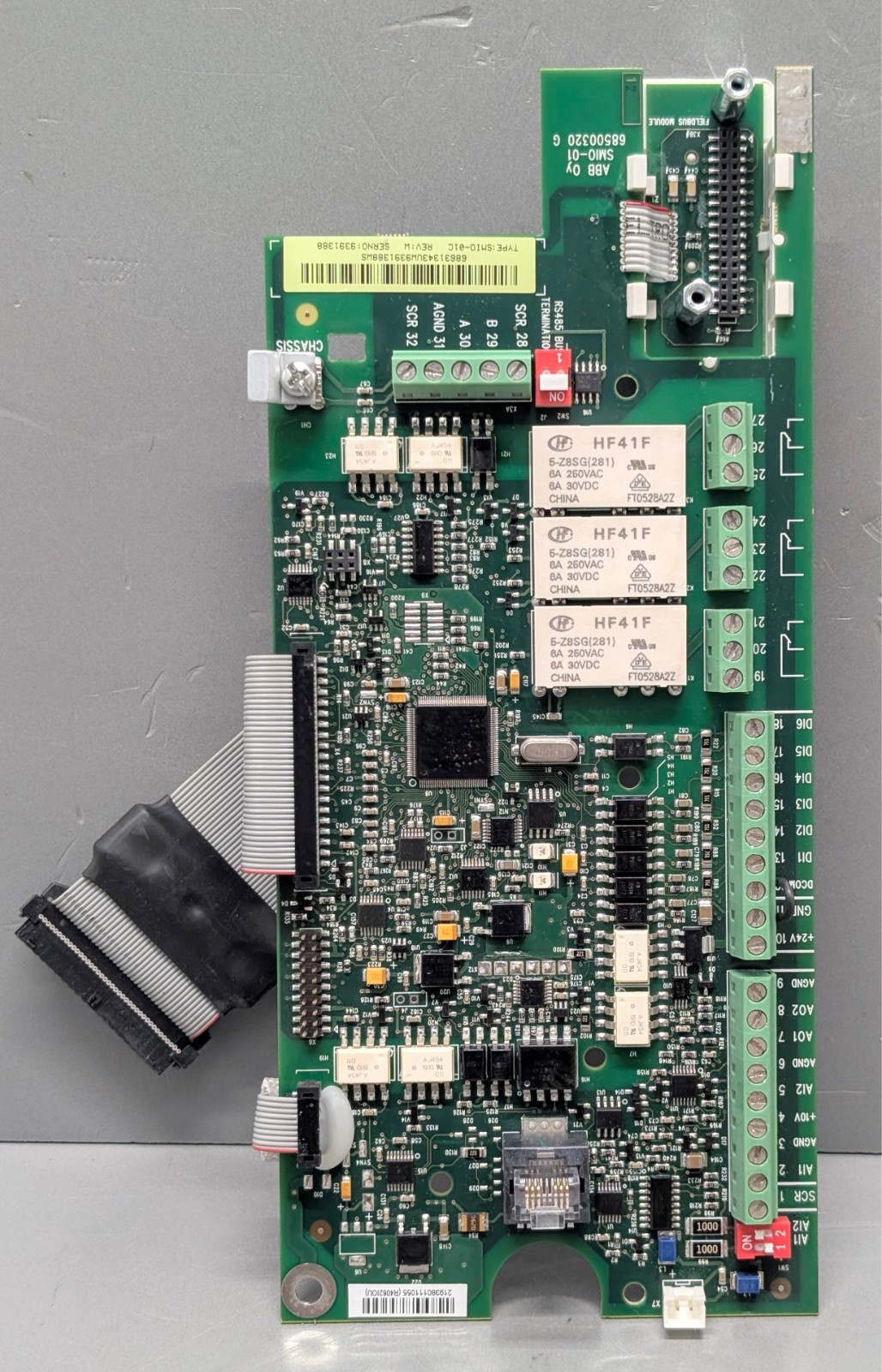 Used ABB SMIO-01C CPU board for ACH550 ACS550 VFD US seller 30-day warranty