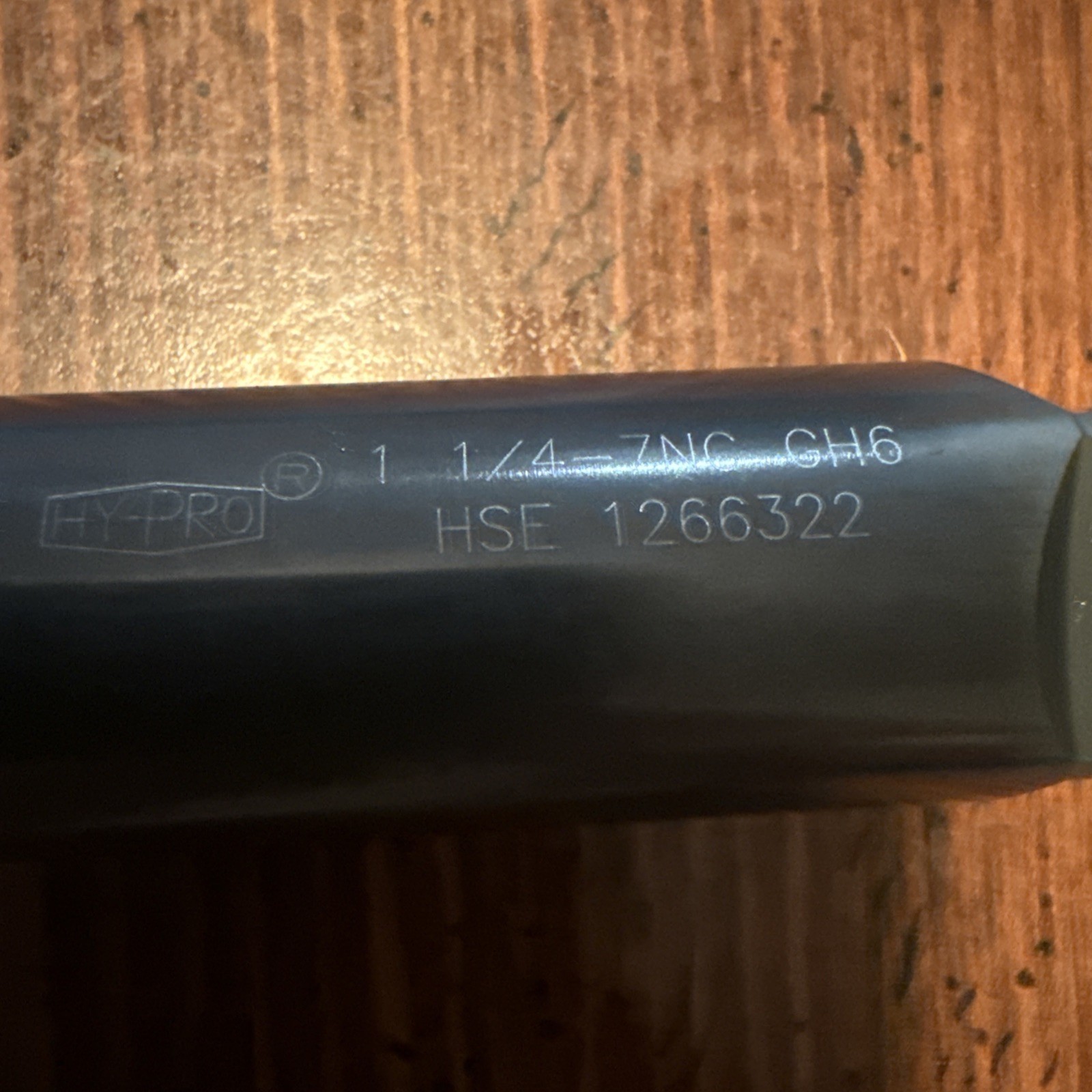 OSG TAP SPIRAL POINT 1-1/4″-7 H6 4 FLUTE HSS-E STEAM OXIDE OSG# 2850401