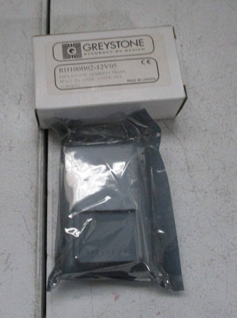 NEW Greystone Energy Systems Humidity Sensors RH100B02 RH Series RH100B02-12V05