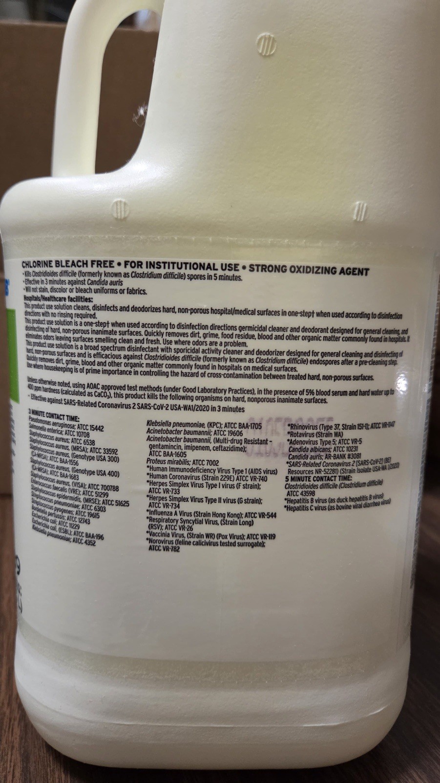 Ecolab Oxycide Daily Disinfectant Cleaner 6000189, 96oz-2pk