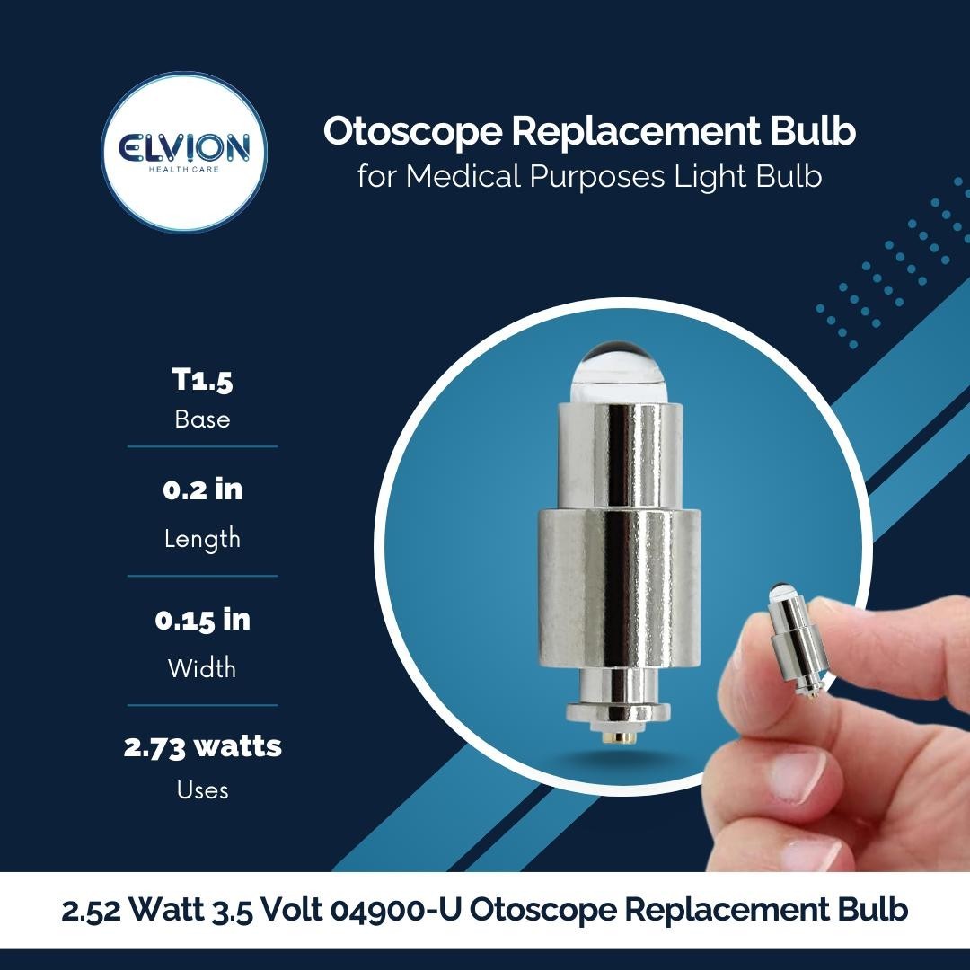 Welch Allyn Compatible otoscope bulb 03100-U (Elvion )