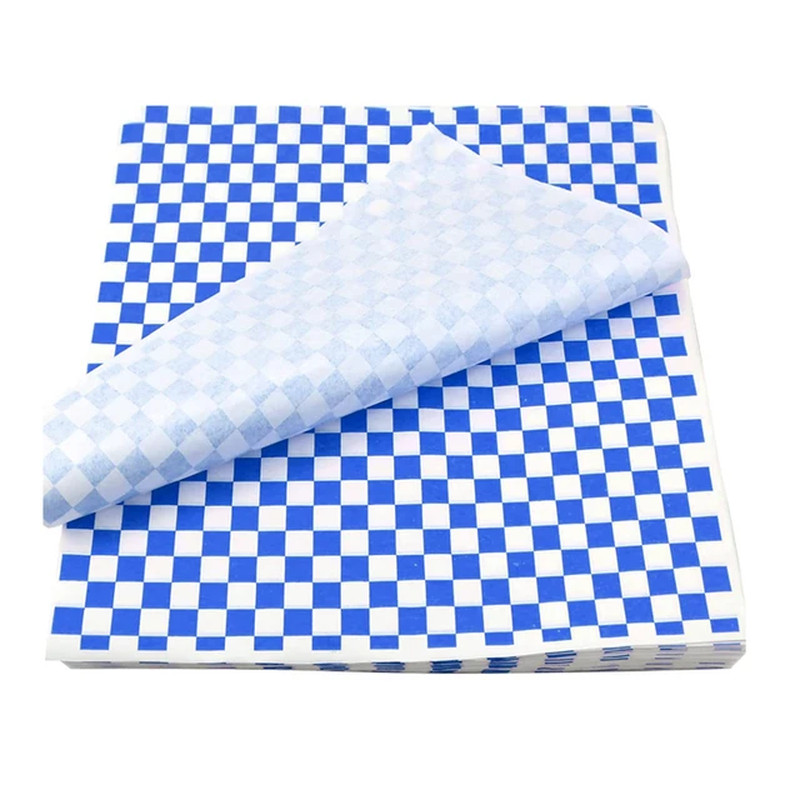 25Pcs Wax Paper Food Grade Grease Paper Food Wrappers Wrapping Paper for Bread S