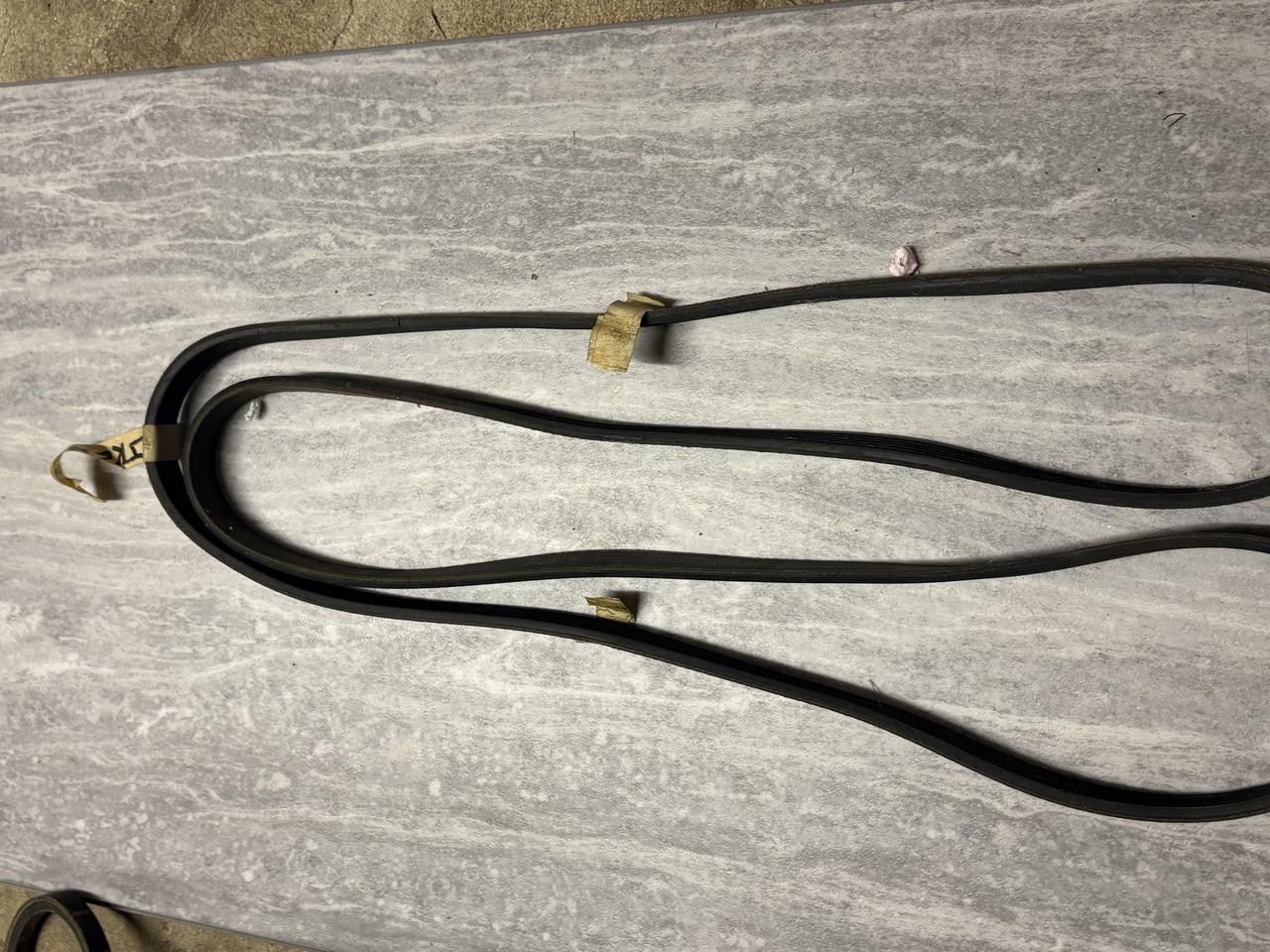 Motorcraft E9SE-8620-J2B Serpentine Belt NOS Ford 1989 Multi-Rib Made in USA
