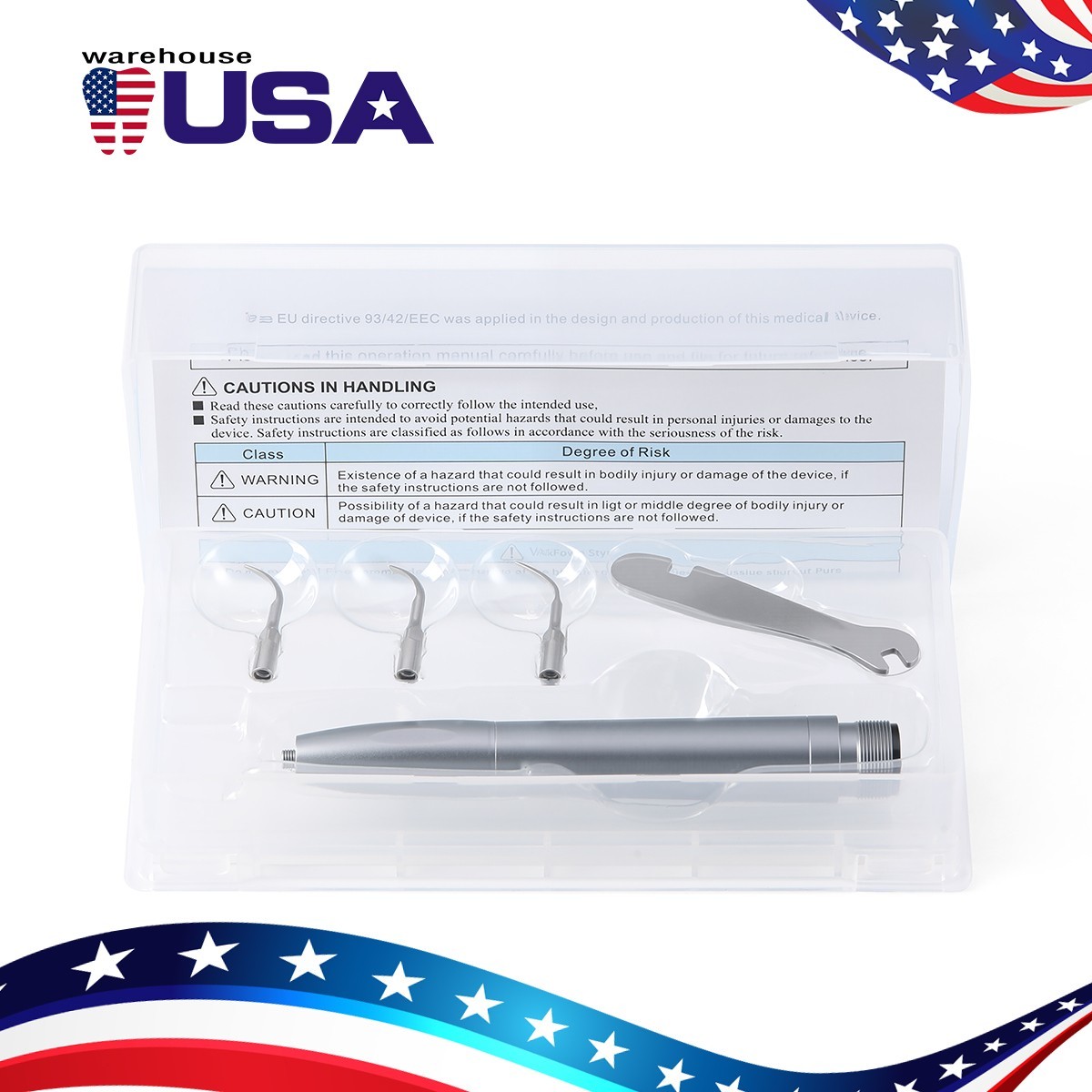 Dental Ultrasonic Air Perio Scaler Handpiece Hygienist Cavitron 2 Hole/4 Hole