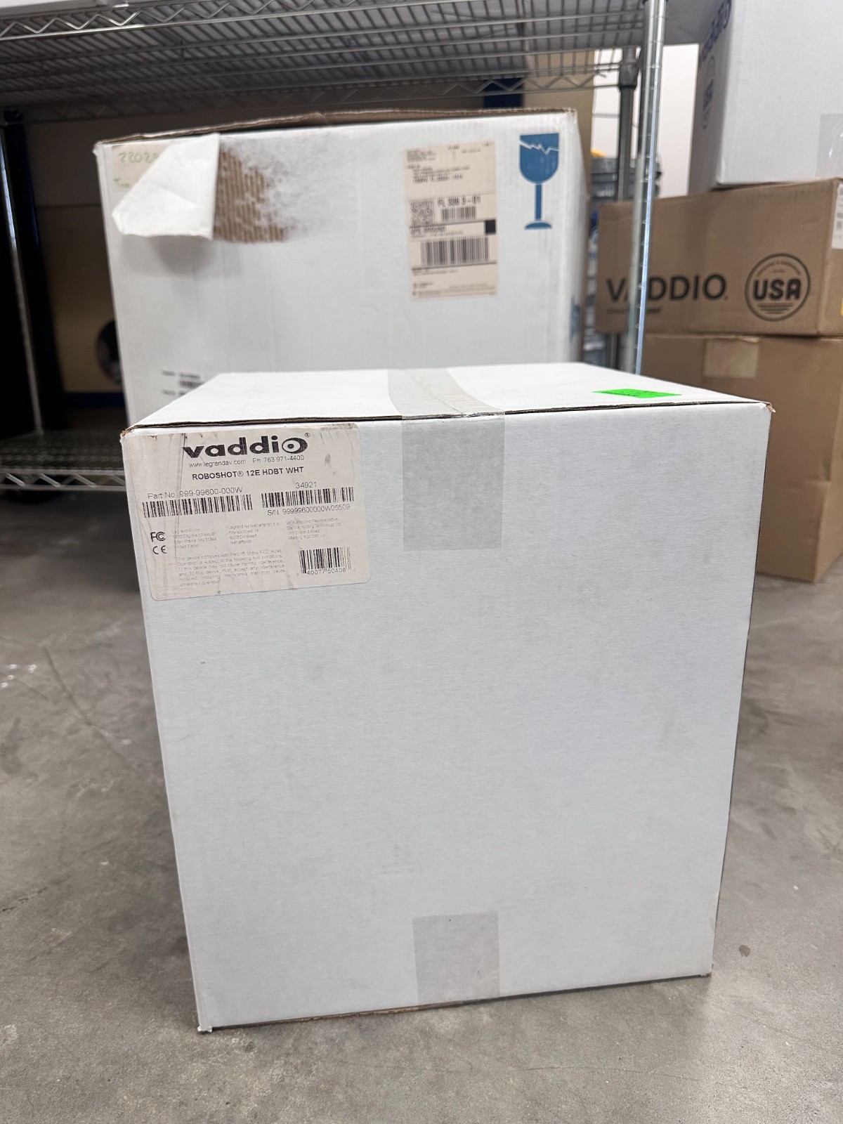 Vaddio RoboSHOT 12E HDBT IP Camera System (White)