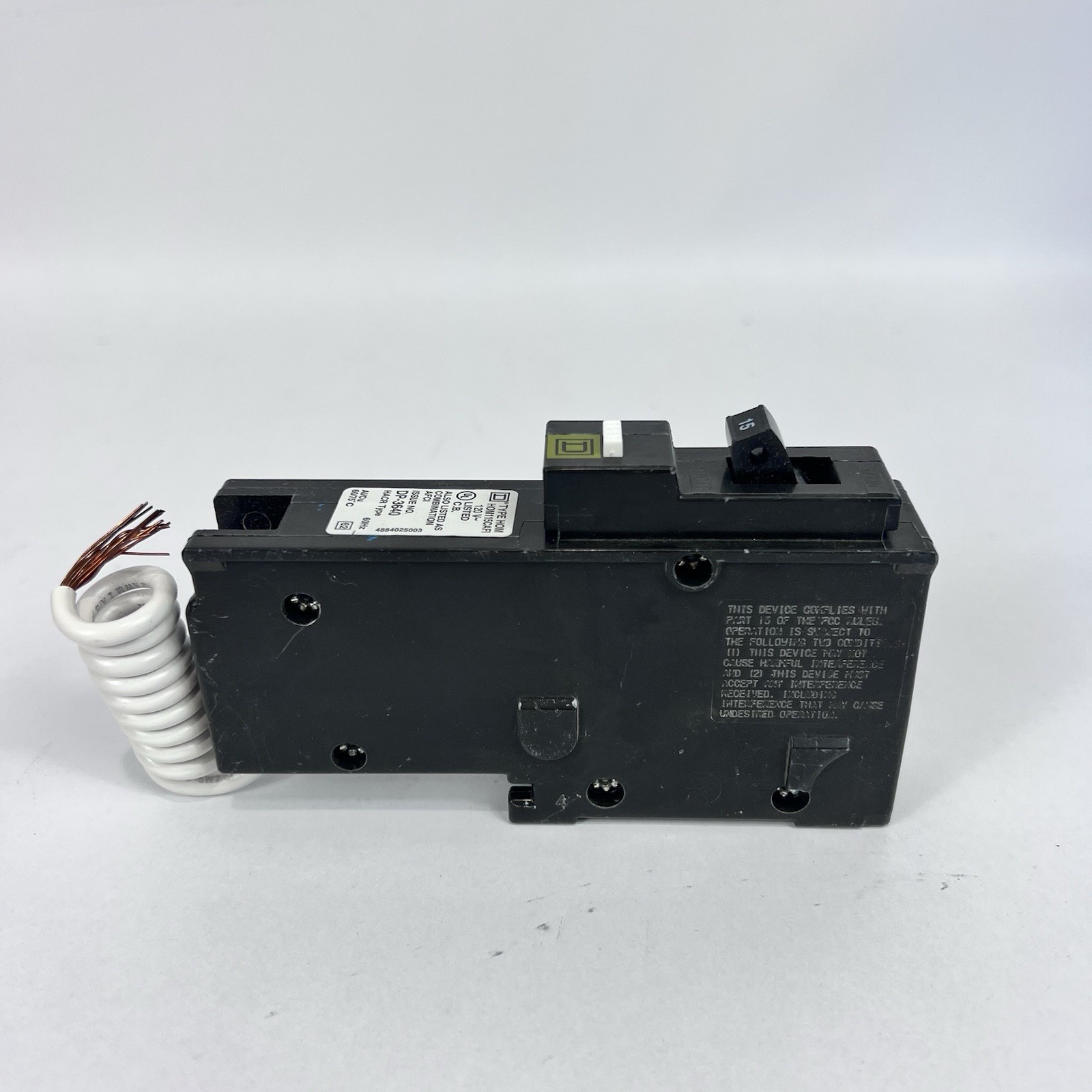 New Square D HOM115CAFI Circuit Breaker & Arc-fault Circuit Interrupter