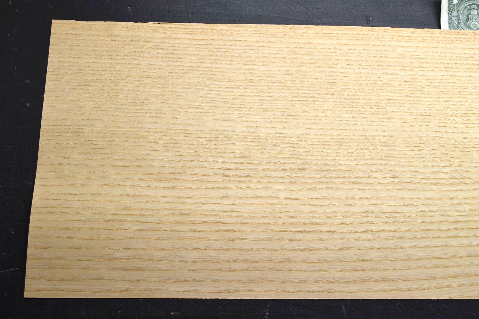 Ash Raw Wood Veneer Sheet 10 x 48 inches 1/42nd thick i4682-14