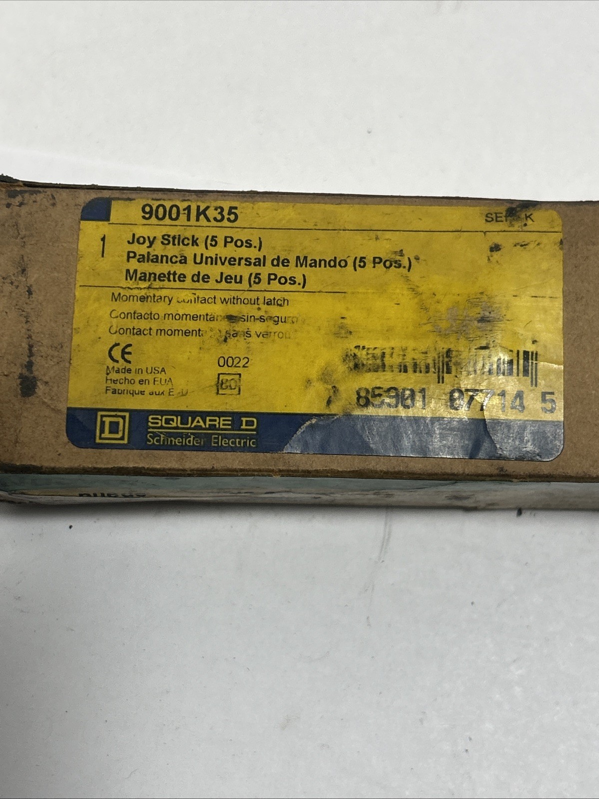 Joy Stick (5 Pos.) Momentary 9001K35 New Open Box. 07714 5