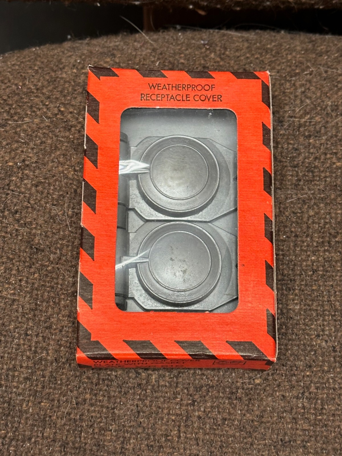 COVER PLATE OUTDOOR Weatherproof Duplex Receptacle Aluminum & Gasket NEW WR81C