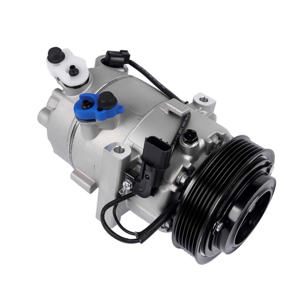 A/C Compressor with 6-Groove Pulley & VSE14 Style Fits for Kia Forte 2022-2024