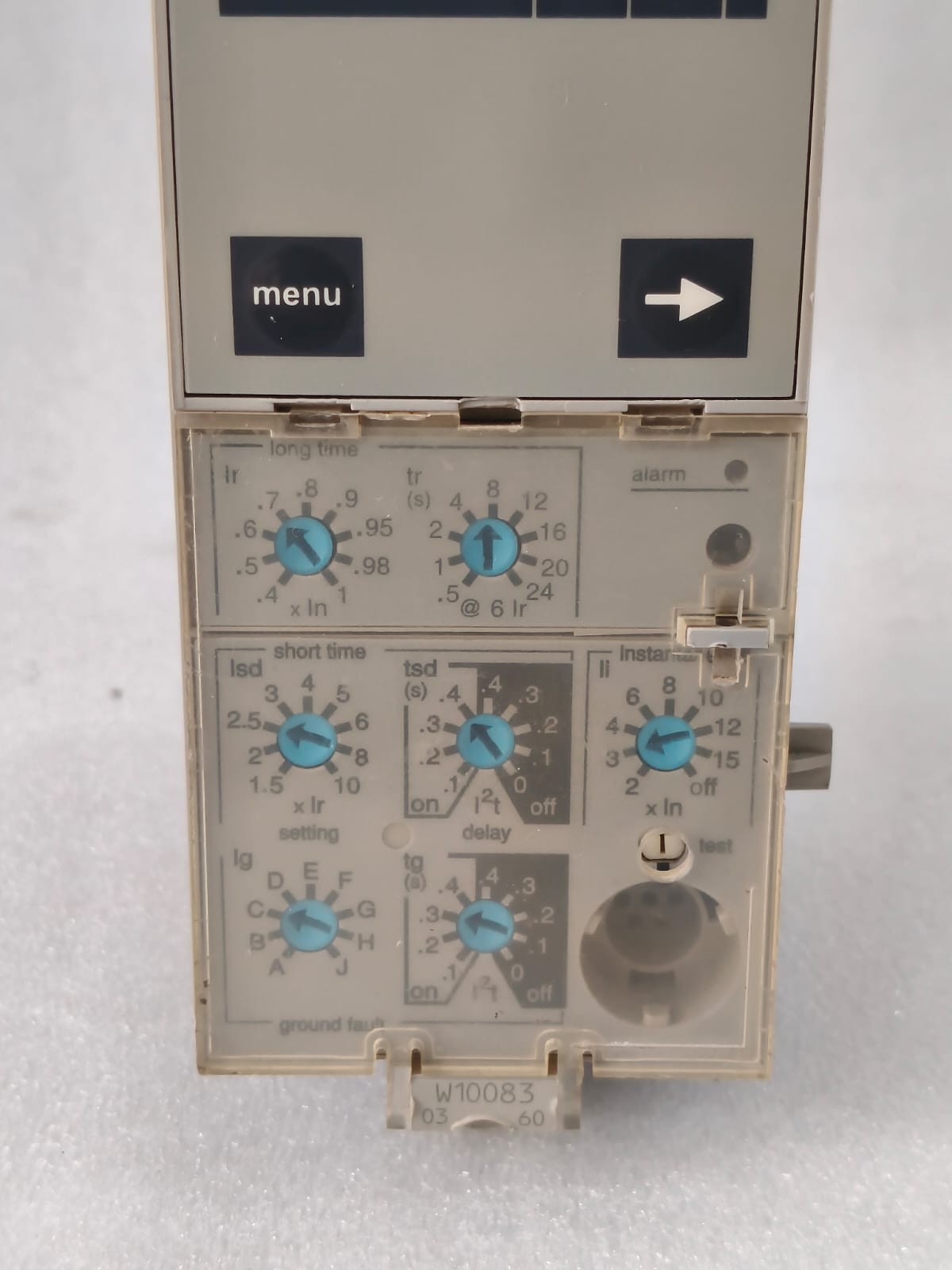 SCHNEIDER ELECTRIC 33073BA MICROLOGIC 6.0A CIRCUIT BREAKER DIGITEL TRIP UNIT