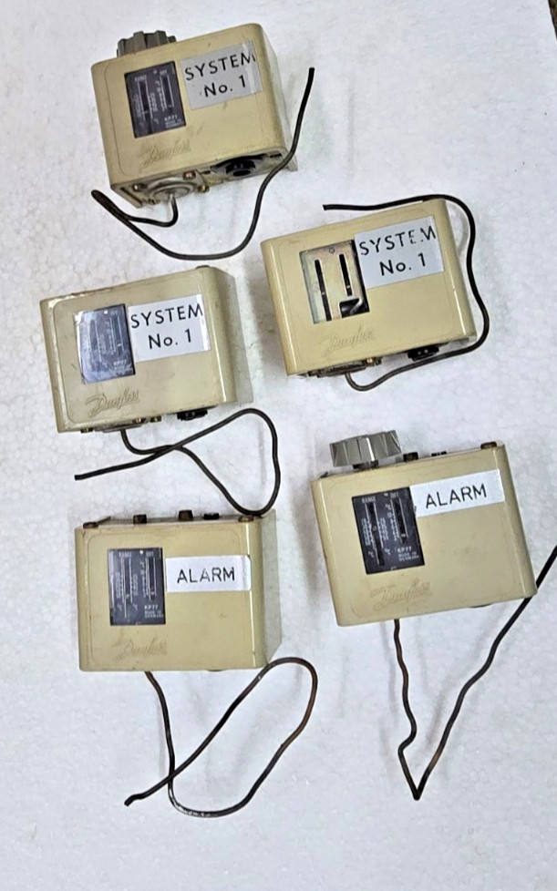 KP77 Pressure Control Danfoss Denmark USED LOT OF 5 pc KP 77