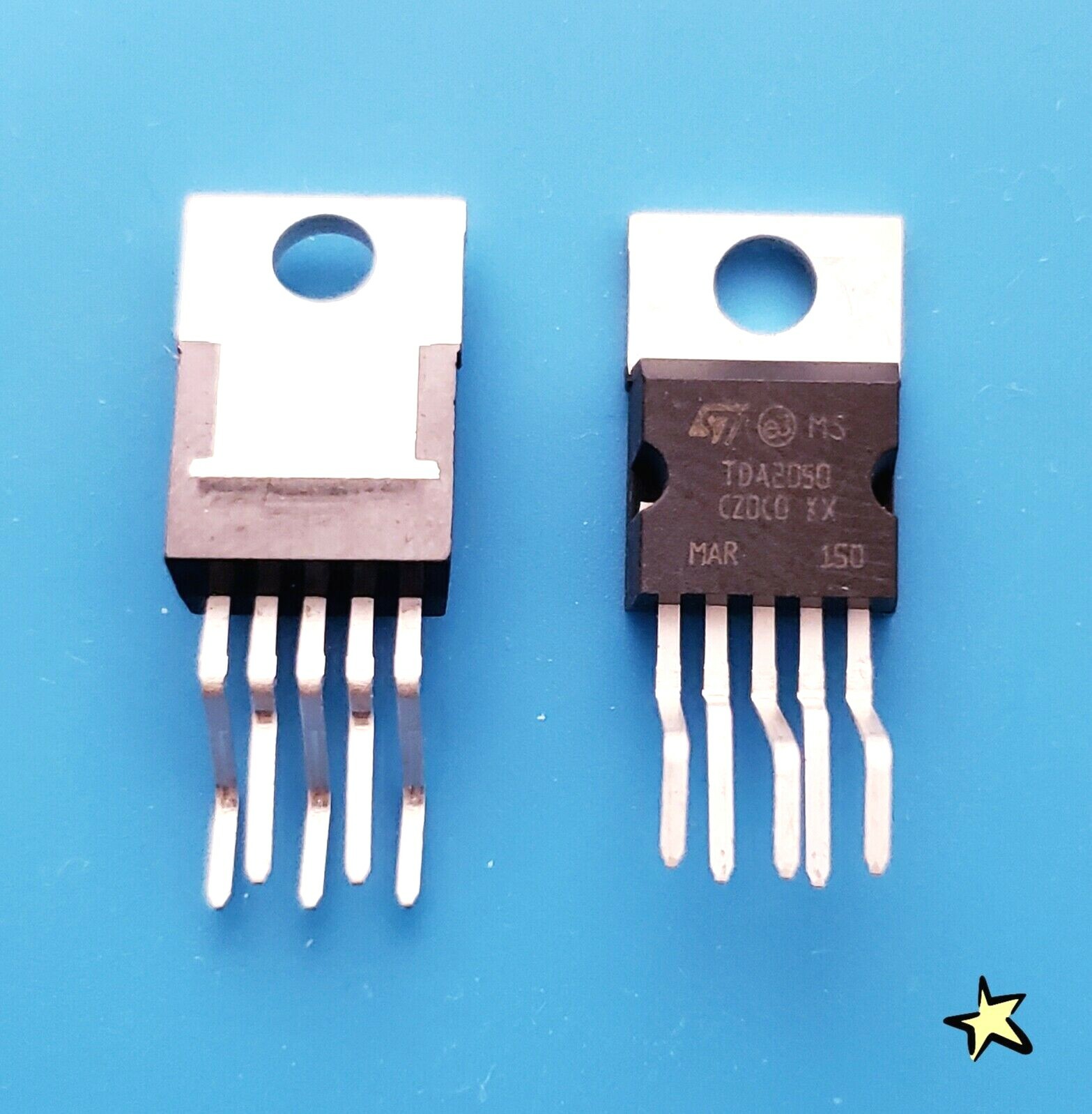 TDA2050 35W Mono Hi-fi Amplifier 9 to 50 volt dc… USA Seller 5pcs