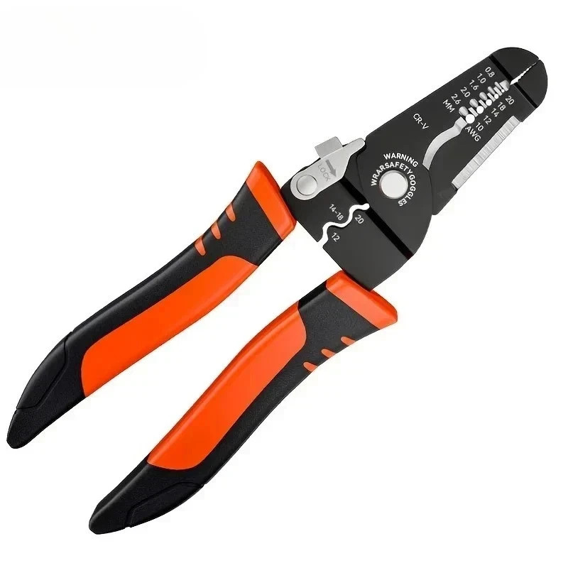 5-in-1 Wire Stripper & Crimping Pliers | Heavy Duty 10-20 AWG Electrical Cutter
