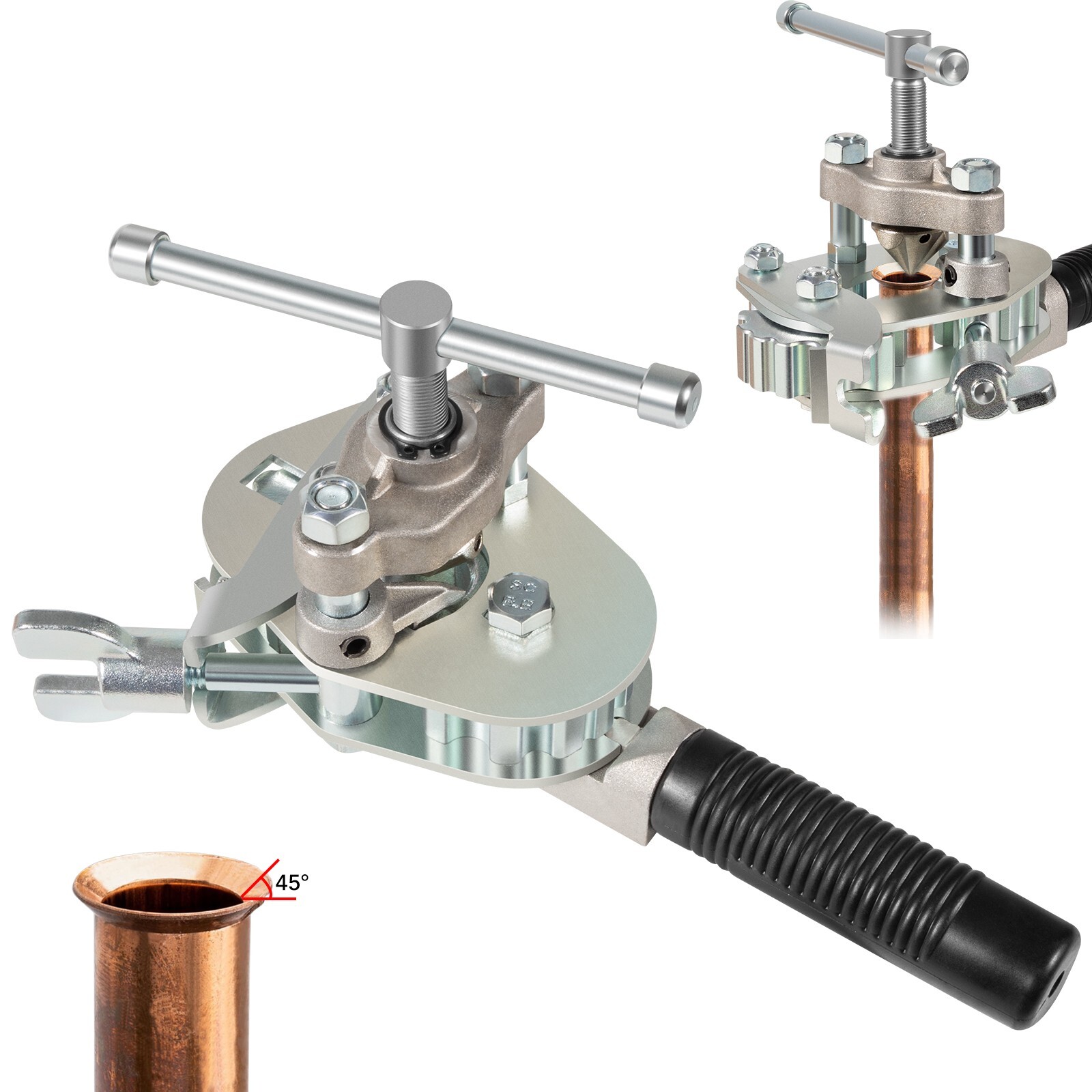 945TH-BPD Flaring Tool for Soft Metal Tubing, 45 Degree Single Flare Tool