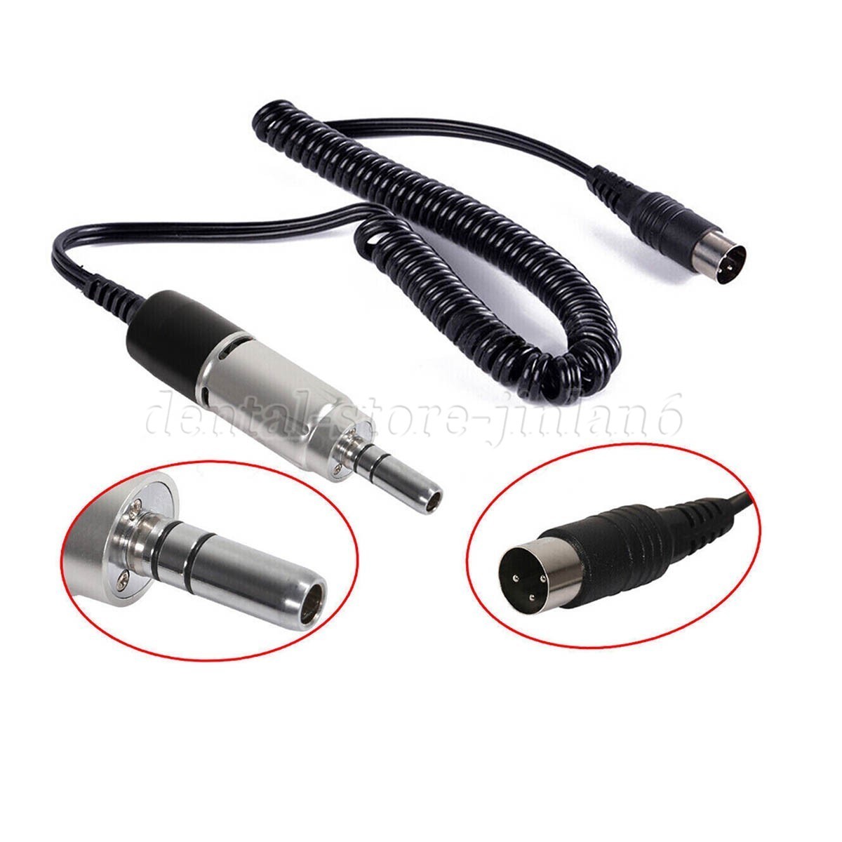 Dental Micro Motor E-Type Connector High Speed Handpiece Standard 35K rpm US