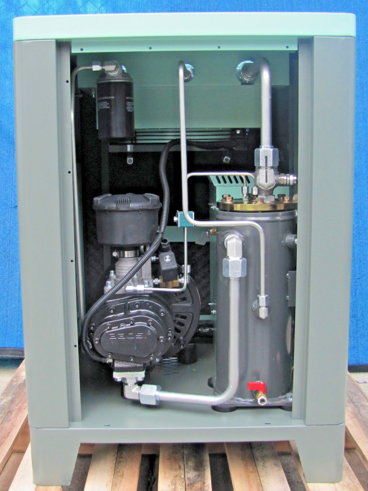 2026 Maximus 10 HP Rotary Screw Air Compressor VFD 230V Single Phase