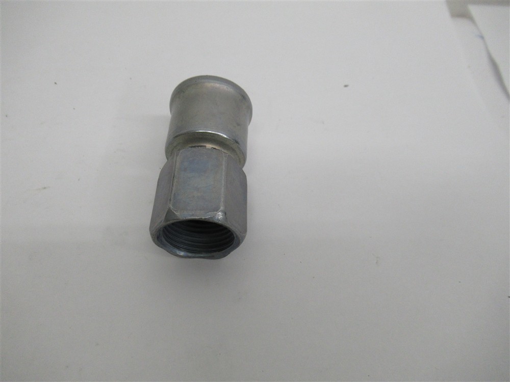 Parker 16826-10-10-ZJ ,Female JIC 37°/SAE 45° Dual Flare,Swivel,Straight Fitting