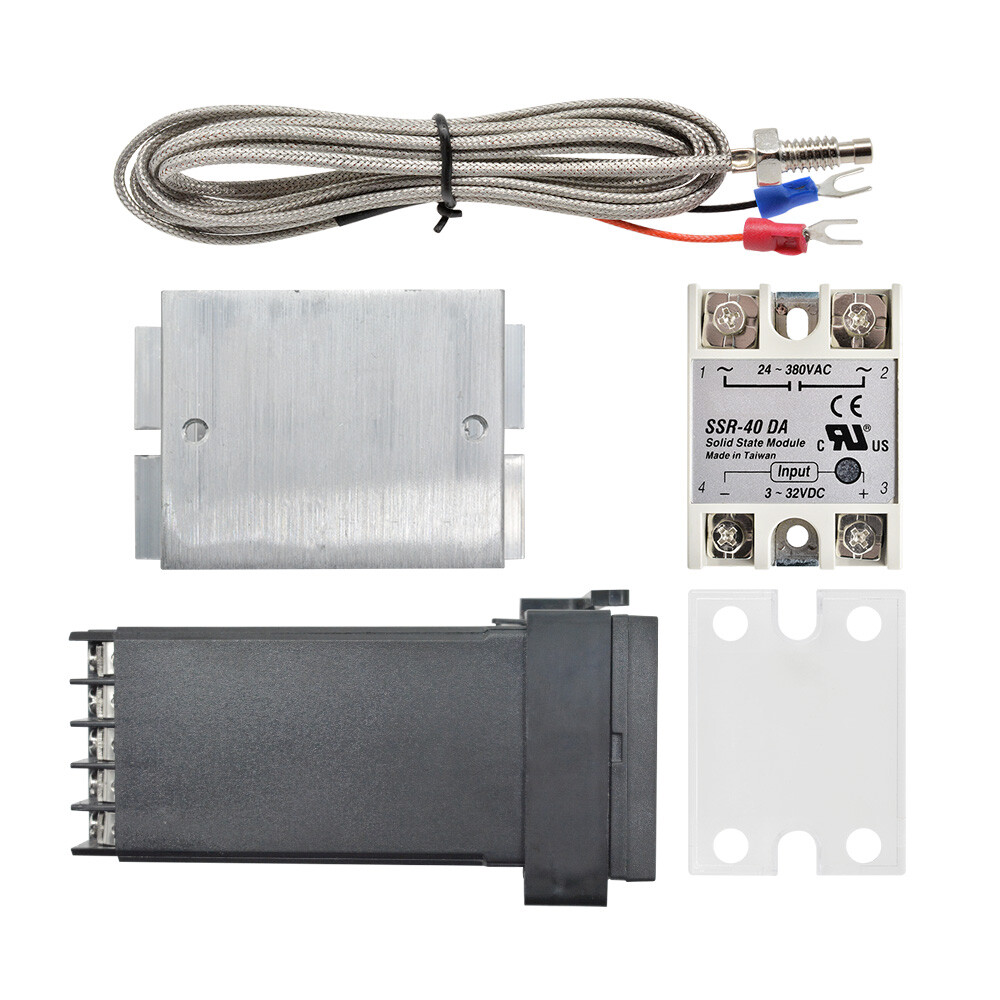 REX-C100 Digital Thermostat temperature Controller SSR Output K Thermocouple