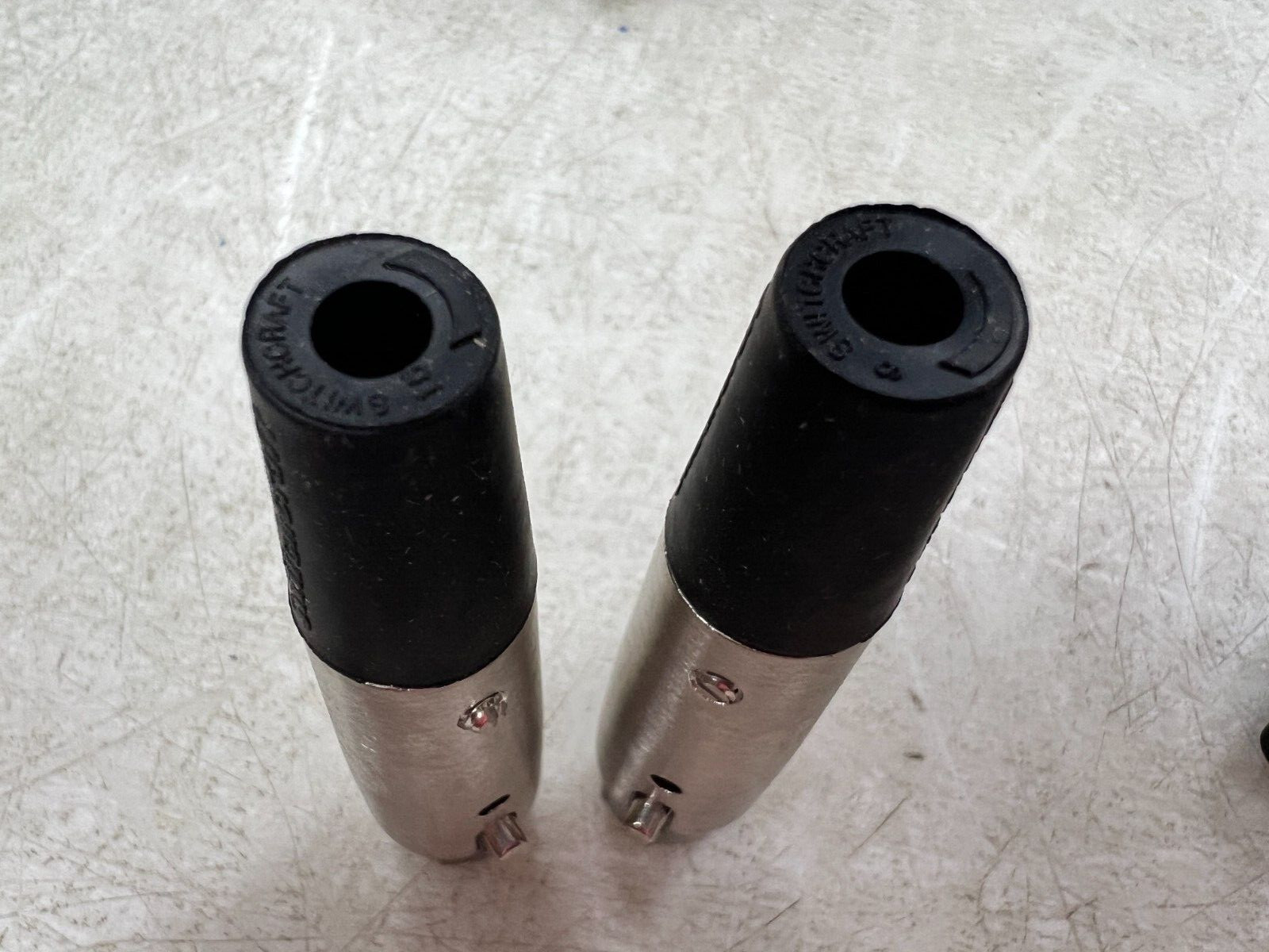 👀 2) NEW SWITCHCRAFT SERIES A 3-PIN XLR FEMALE CABLE MOUNT CONNECTOR A3F
