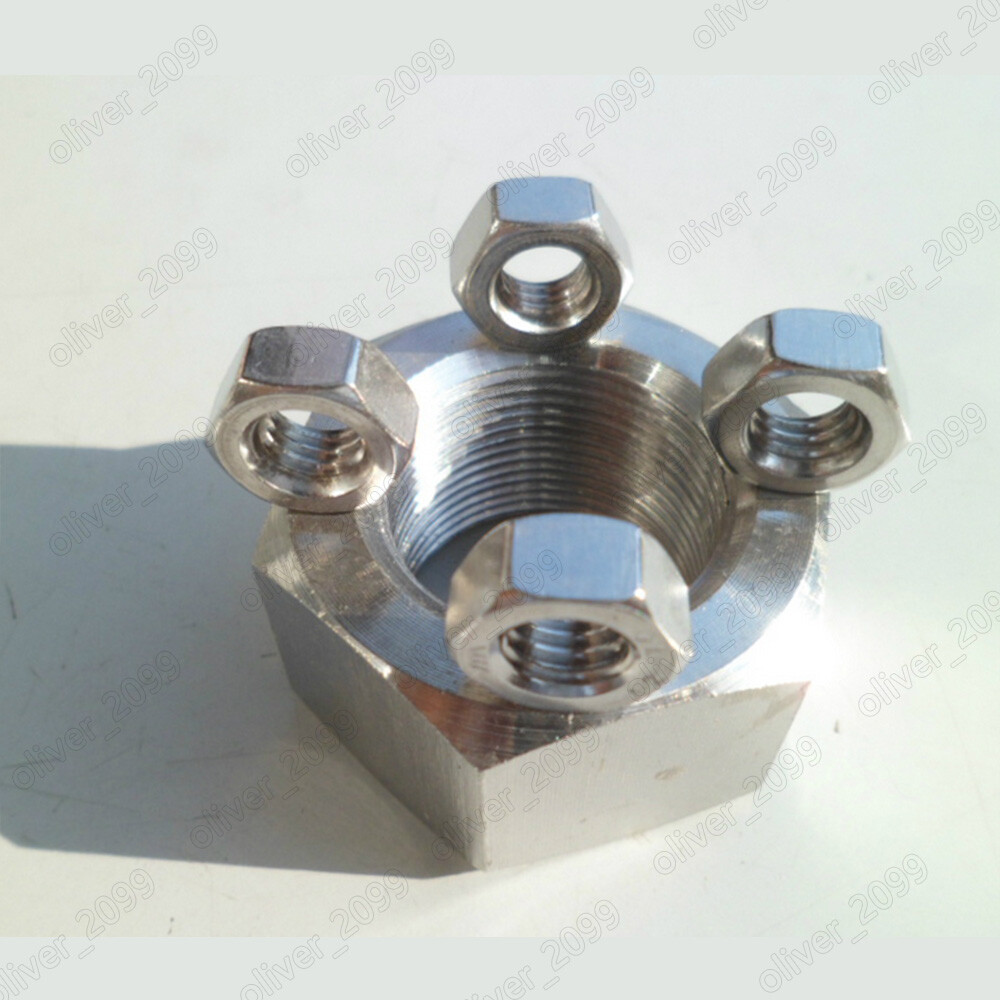 Fine Thread 304 Stainless Steel DIN934 Hexagon Nuts Hex Nut M3 M4 M5 M6 M8-M64
