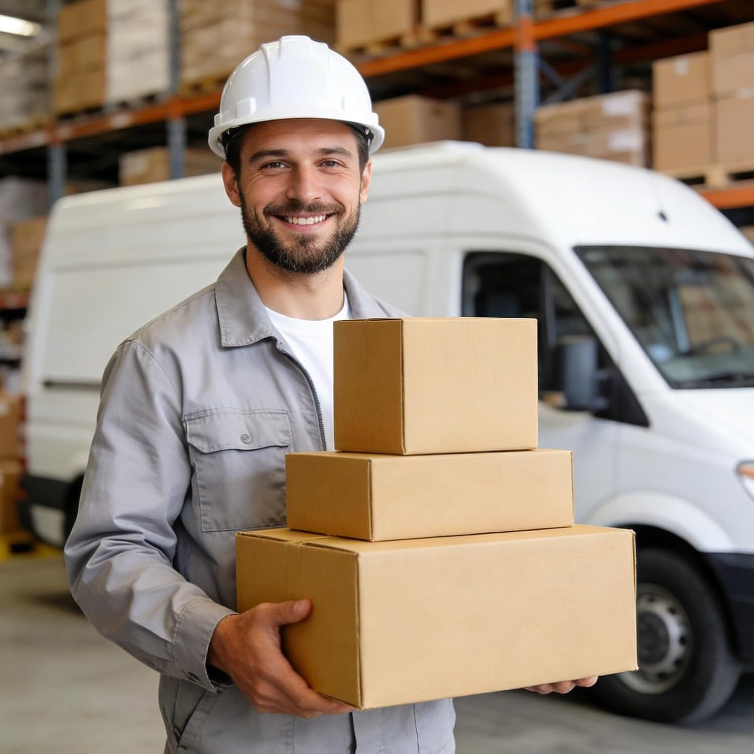 Famagic 8x6x4 Shipping Boxes 10 Pack Corrugated Cardboard Mailer Boxes