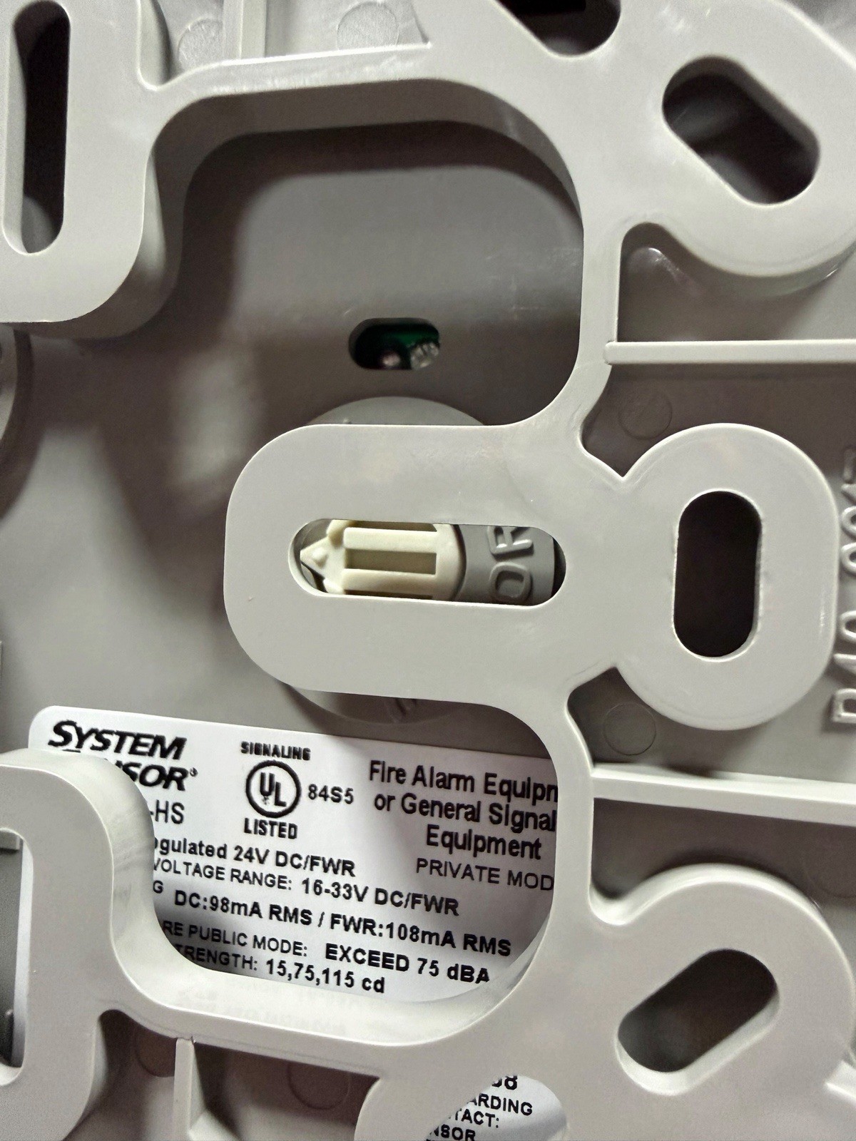 Honeywell System Sensor SYS-HS, Horn Strobe, Wall Mount NEW