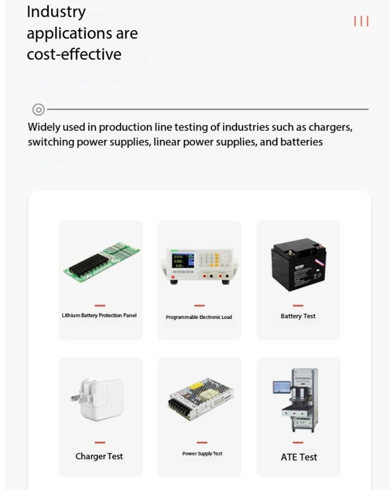 Benchtop Programmable DC Electronic Load: Programmable Battery Capacity