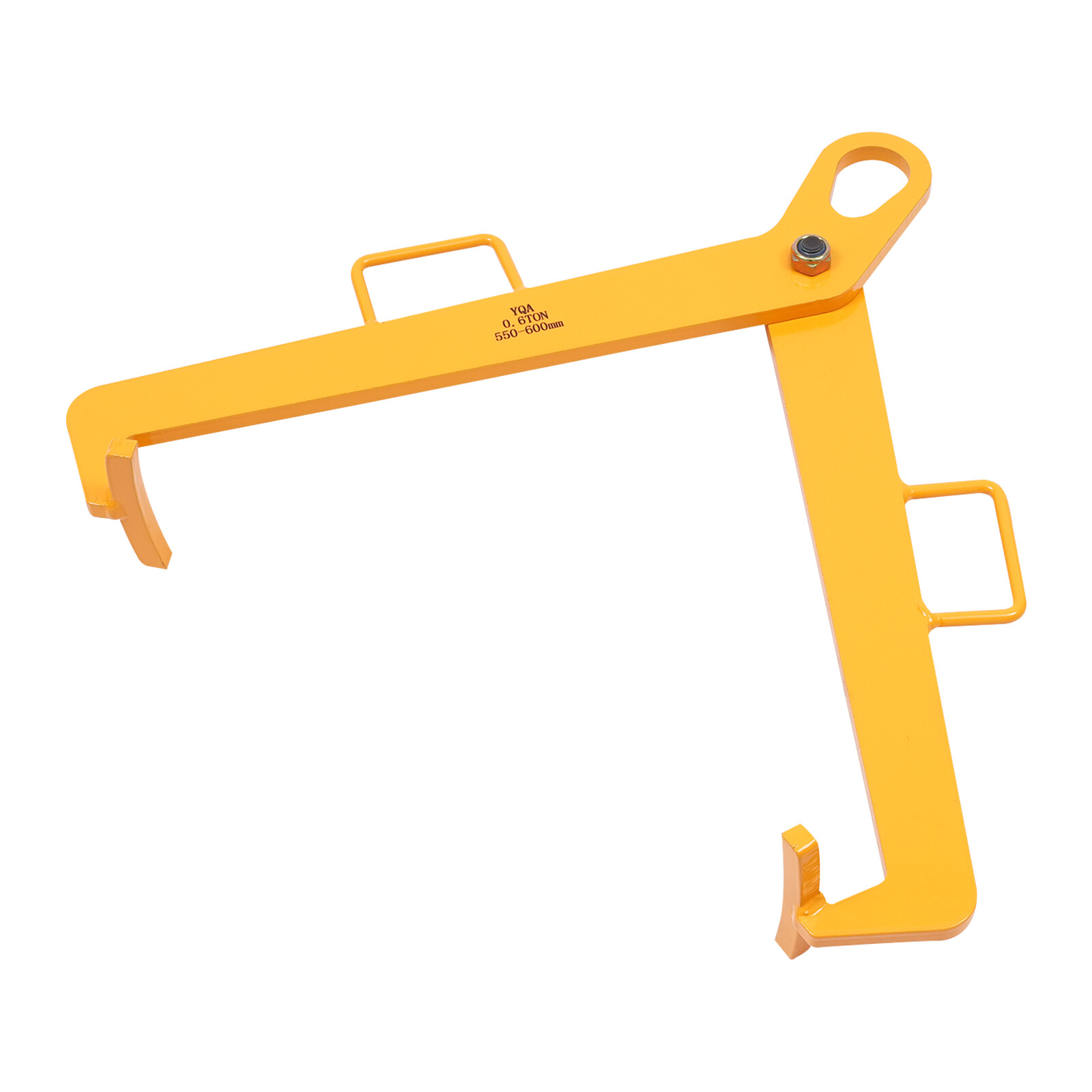 YQA Vertical Drum Lifting Plier Clamp 0.6T 1322Lbs For 55-60Cm Drums
