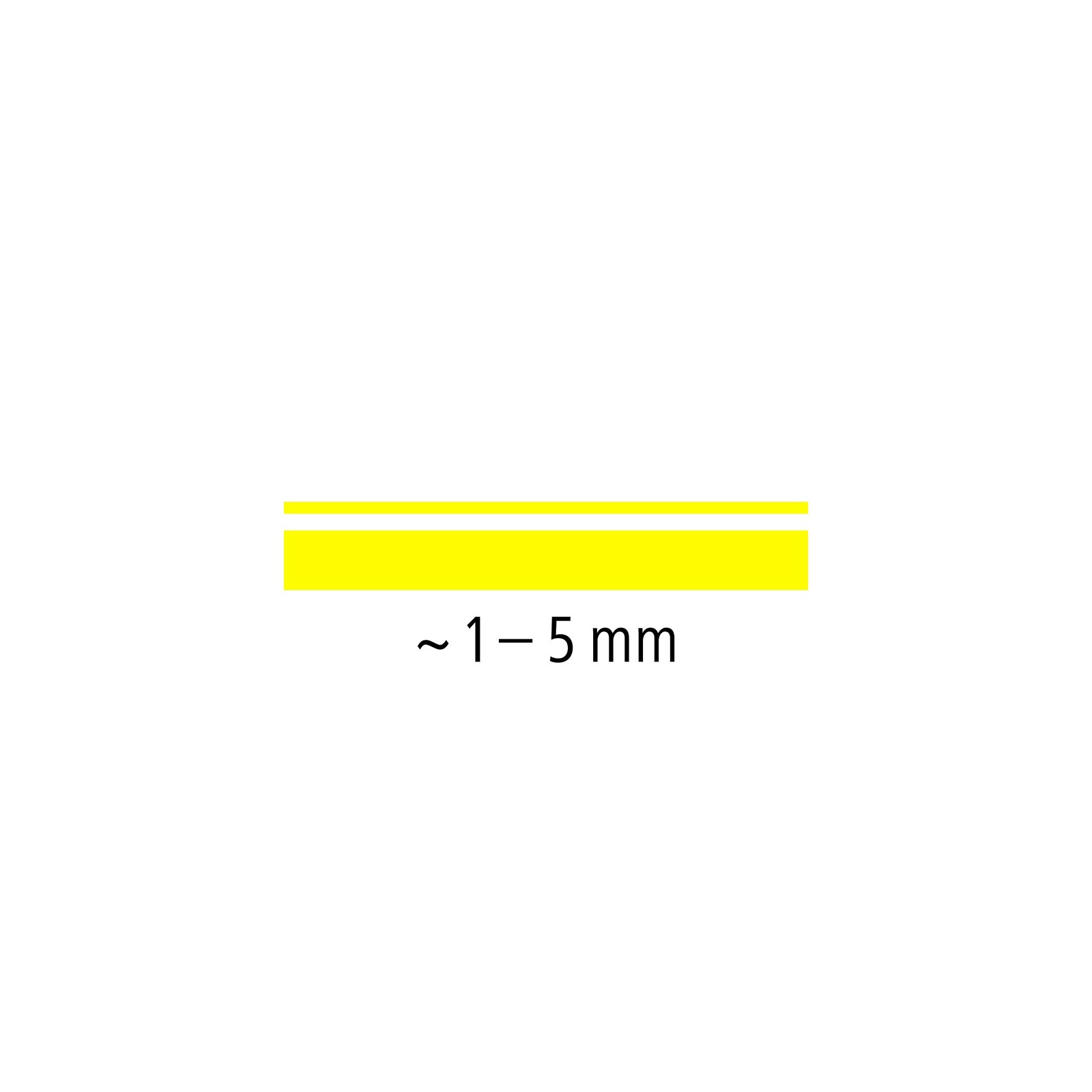 4 PCS 3641P WP4 Yellow Highlighter Textsurfer Classic Marker Pen Chisel