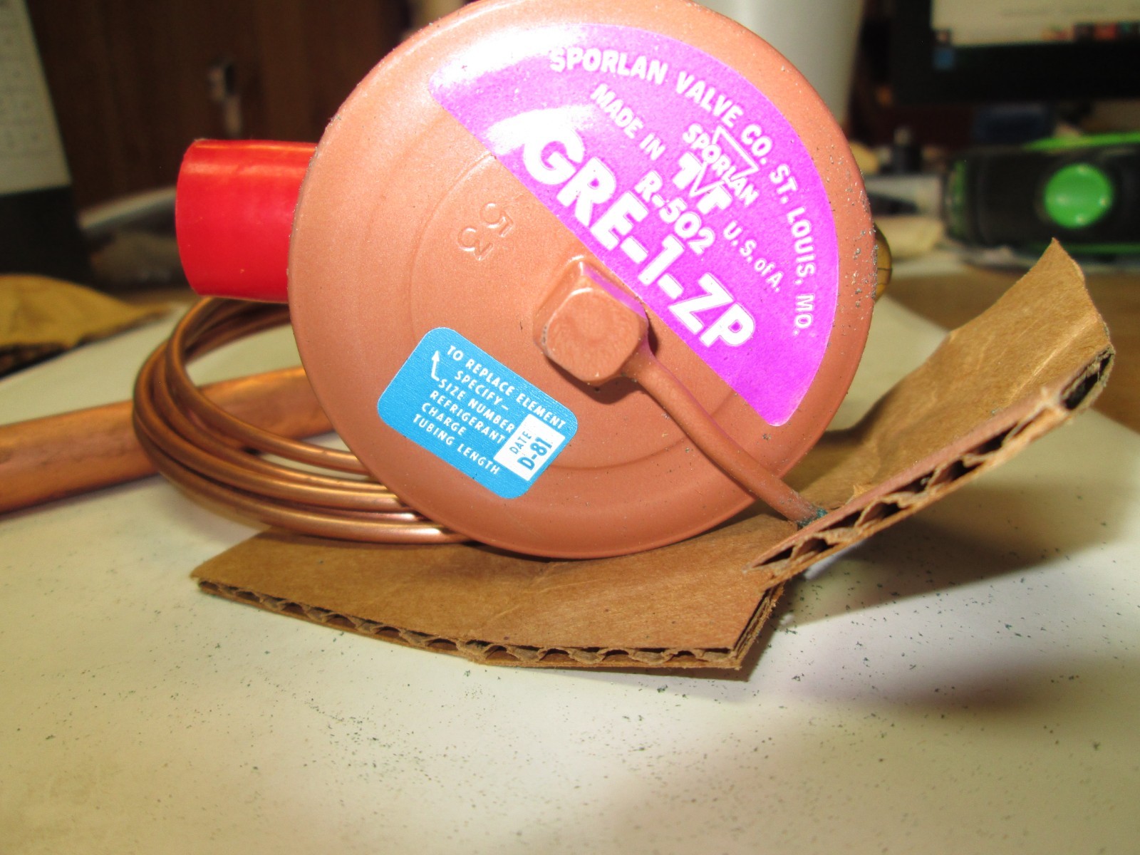 Sporlan GRE-1-ZP Expansion Valve