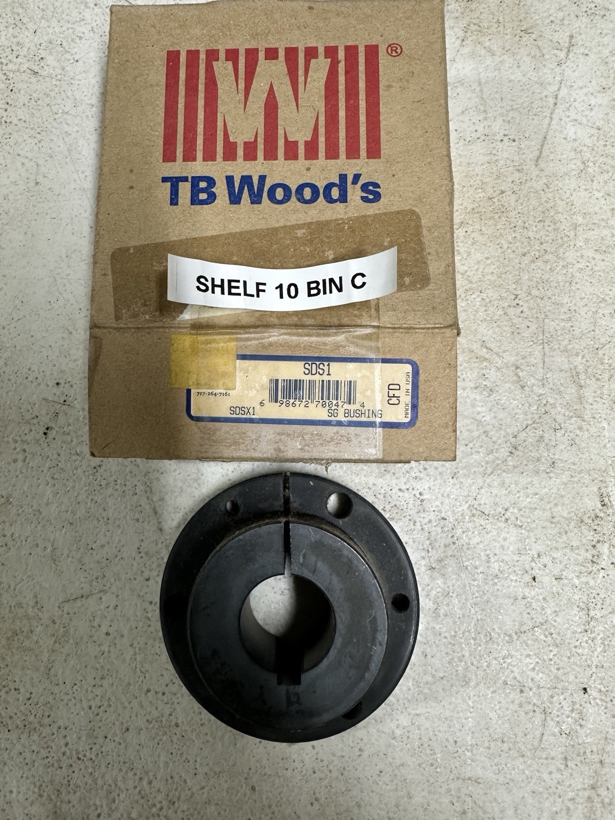 SDS1 TB Woods SG Bushing, New Old Stock