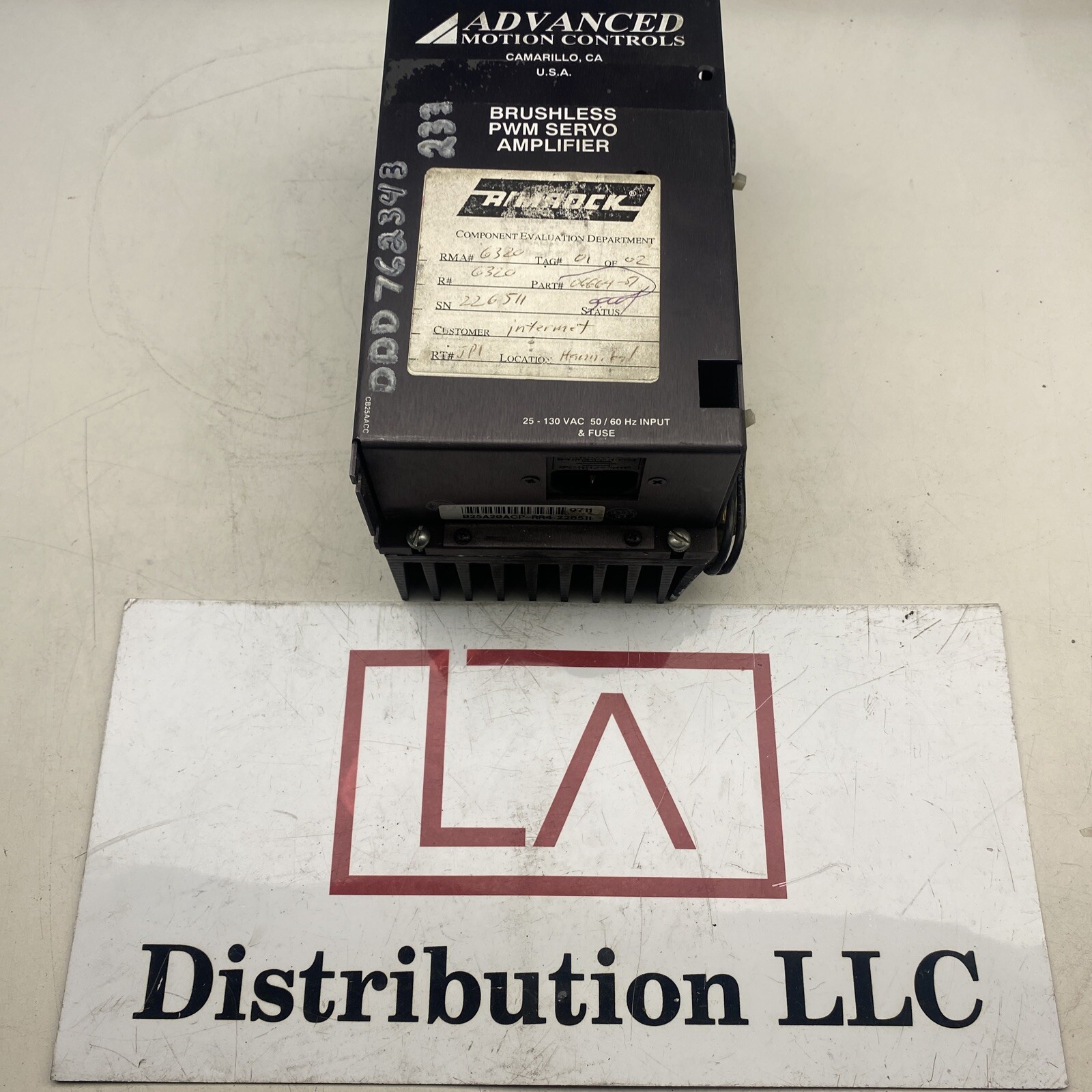 Advanced Motion Controls | Brush Type PWM Servo Amplifier