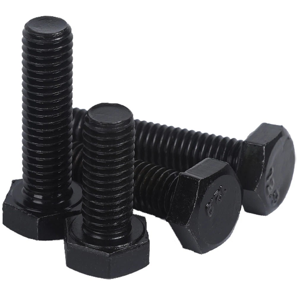 M10 – M30 Hex Head Bolts Hexagon Screws Left Hand Thread & Fine Pitch Black 12.9
