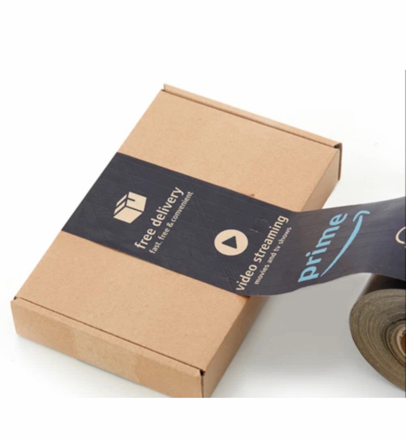3 Inch X 164 Feet (50 Meter) Self Adhesive Amazon Prime Packaging Tape