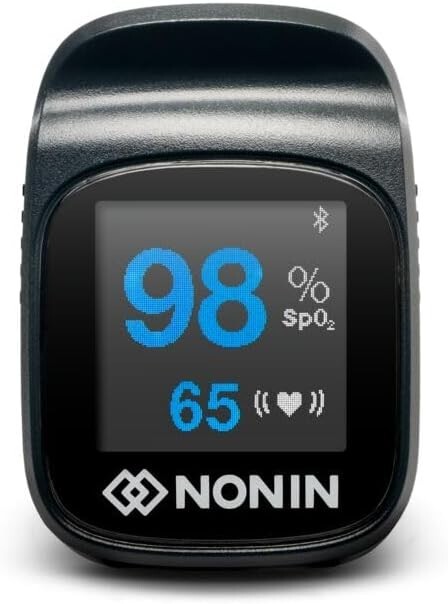 Nonin 02 SpO2 meter Model 3230 Bluetooth Smart Pulse Oximeter- 100% + reviews